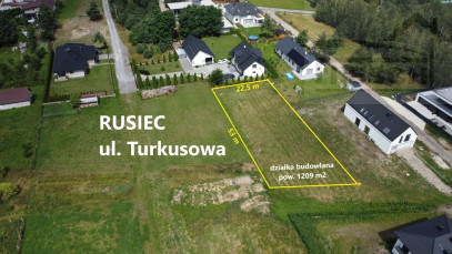 Działka Sprzedaż Rusiec Turkusowa