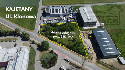 Działka Sprzedaż Kajetany Klonowa